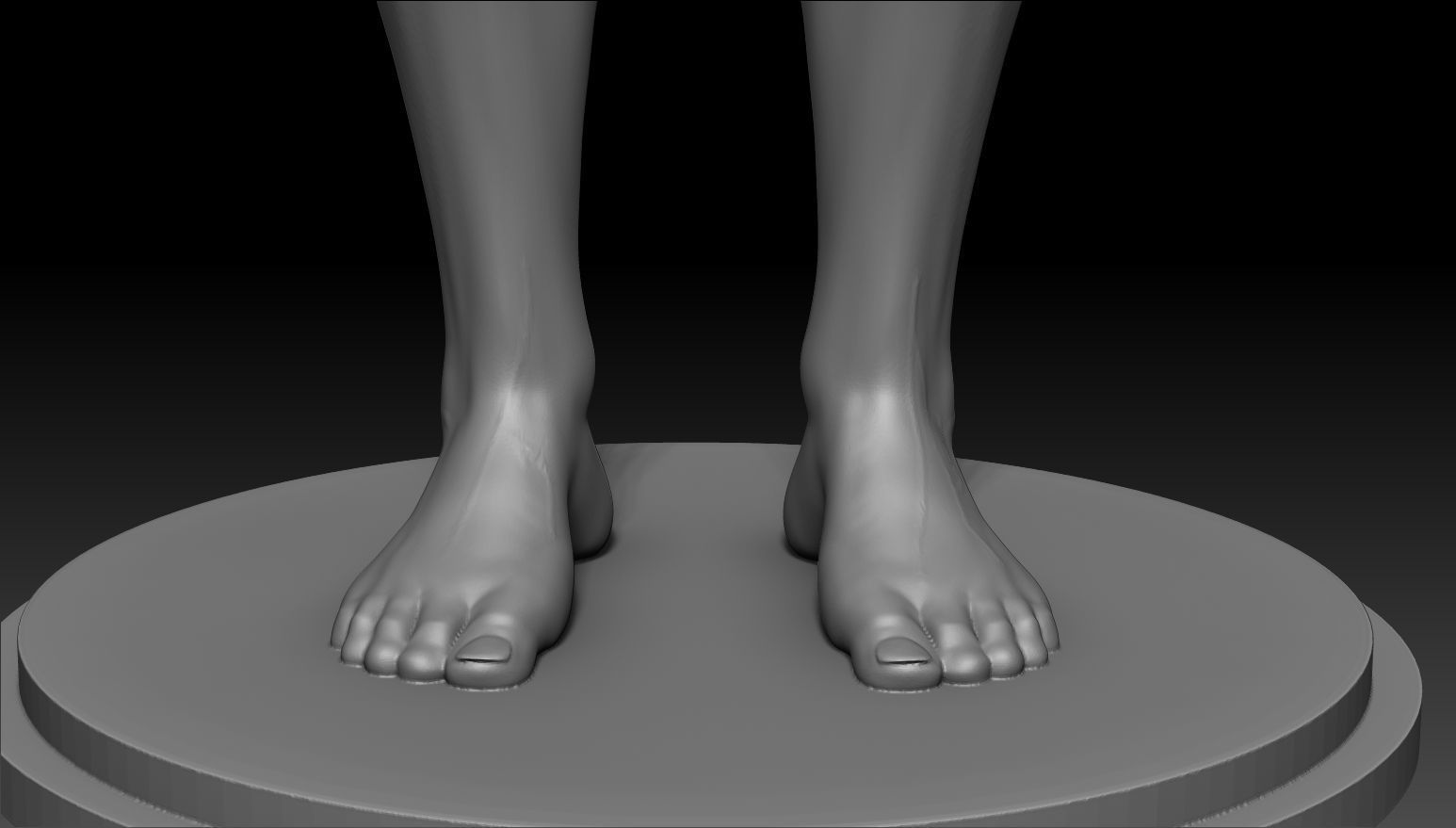 Male anatomy reference and print 3D model 3D model_9