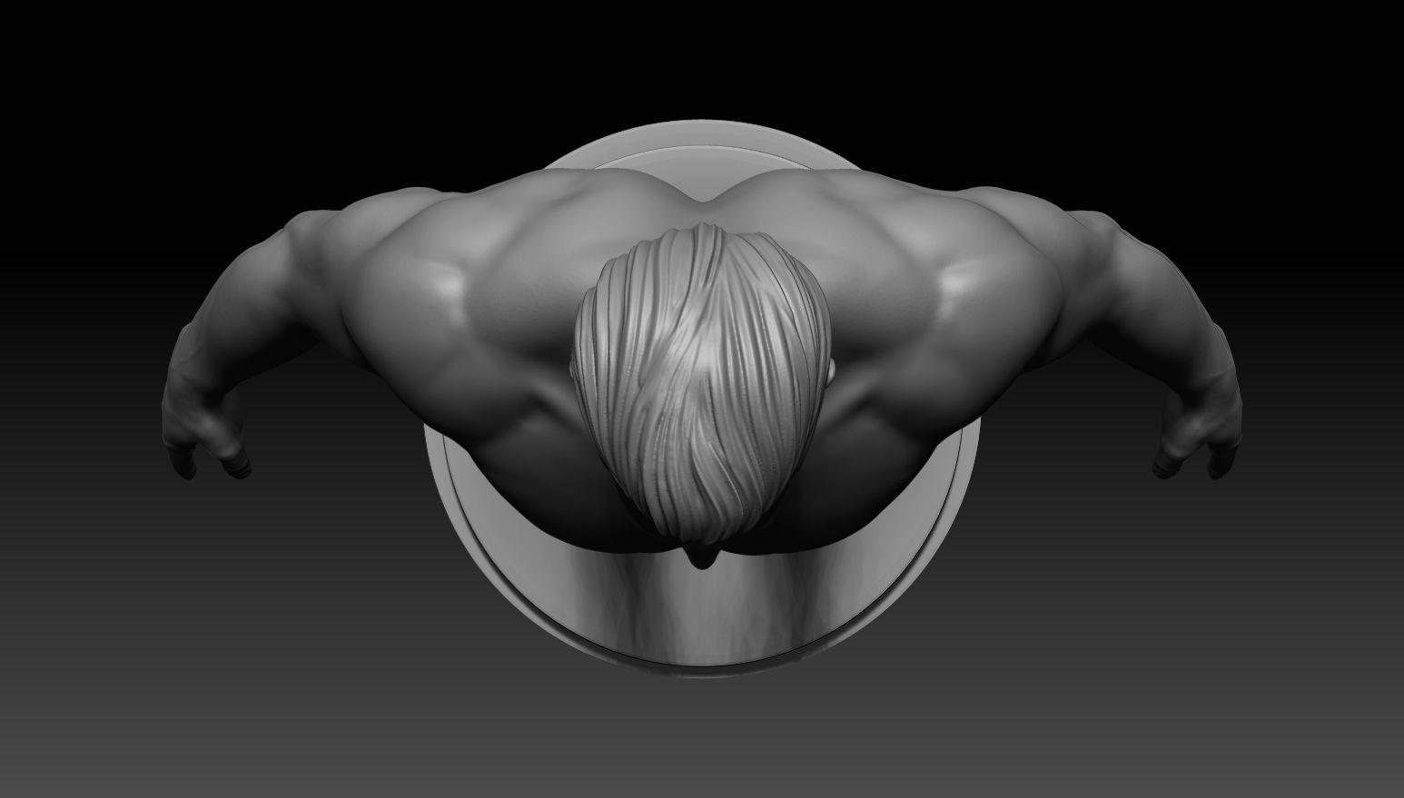 Male anatomy reference and print 3D model 3D model_7