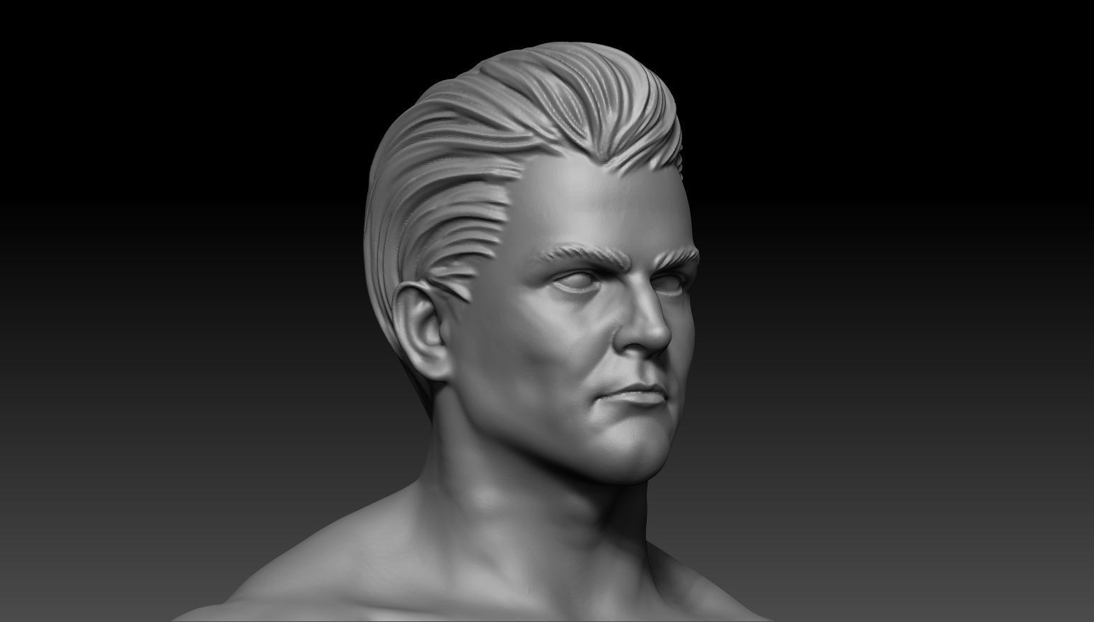 Male anatomy reference and print 3D model 3D model_14