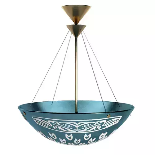 Falcon pendant lamp 3D model