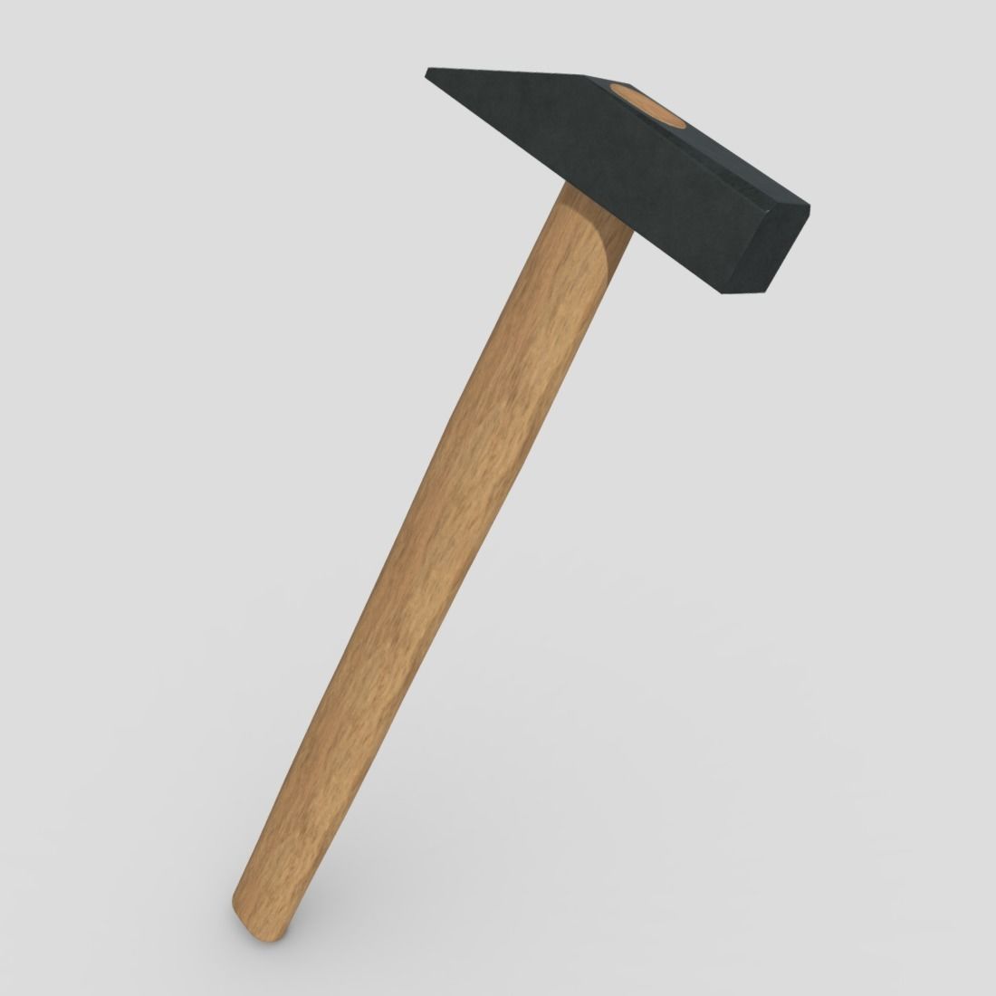 CC0 - Small Hammer Free low-poly 3D model_3