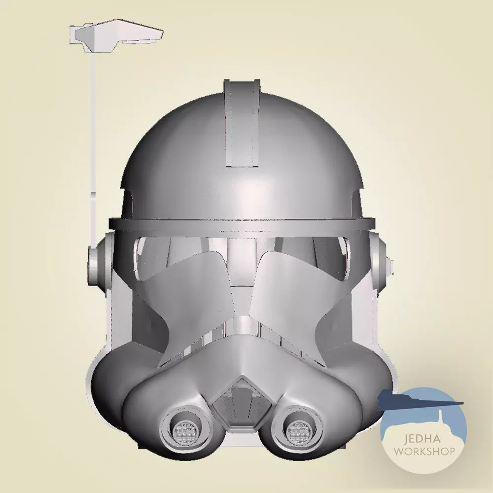 Star Wars Arc Trooper Phase II Helmet 3D Print File 3D print model_0