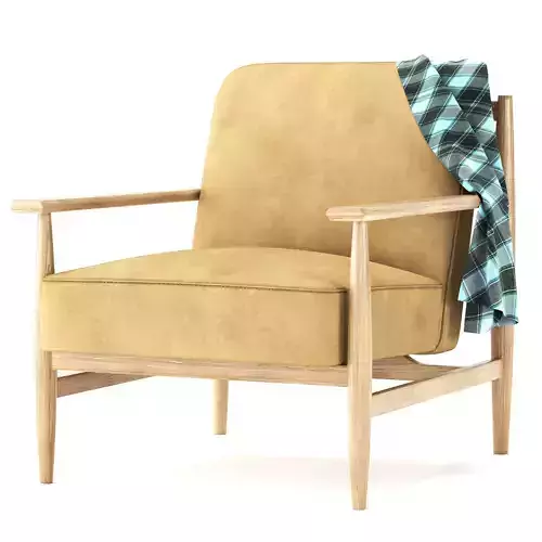 Gaia Leather armchair