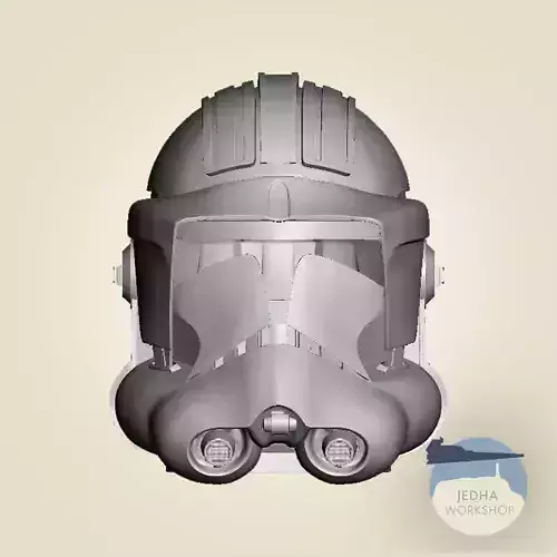 Star Wars Clone Trooper Phase II Heavy Gunner 3D Print Files 3D print model