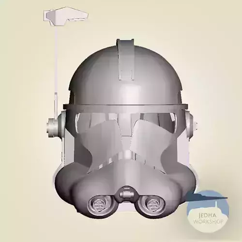 Star Wars Clone Trooper Phase II  Officer 3D print Files