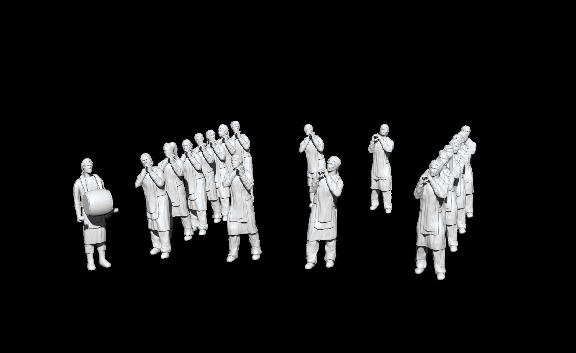 Hutt Twins Slave Carriers 3D print model_7