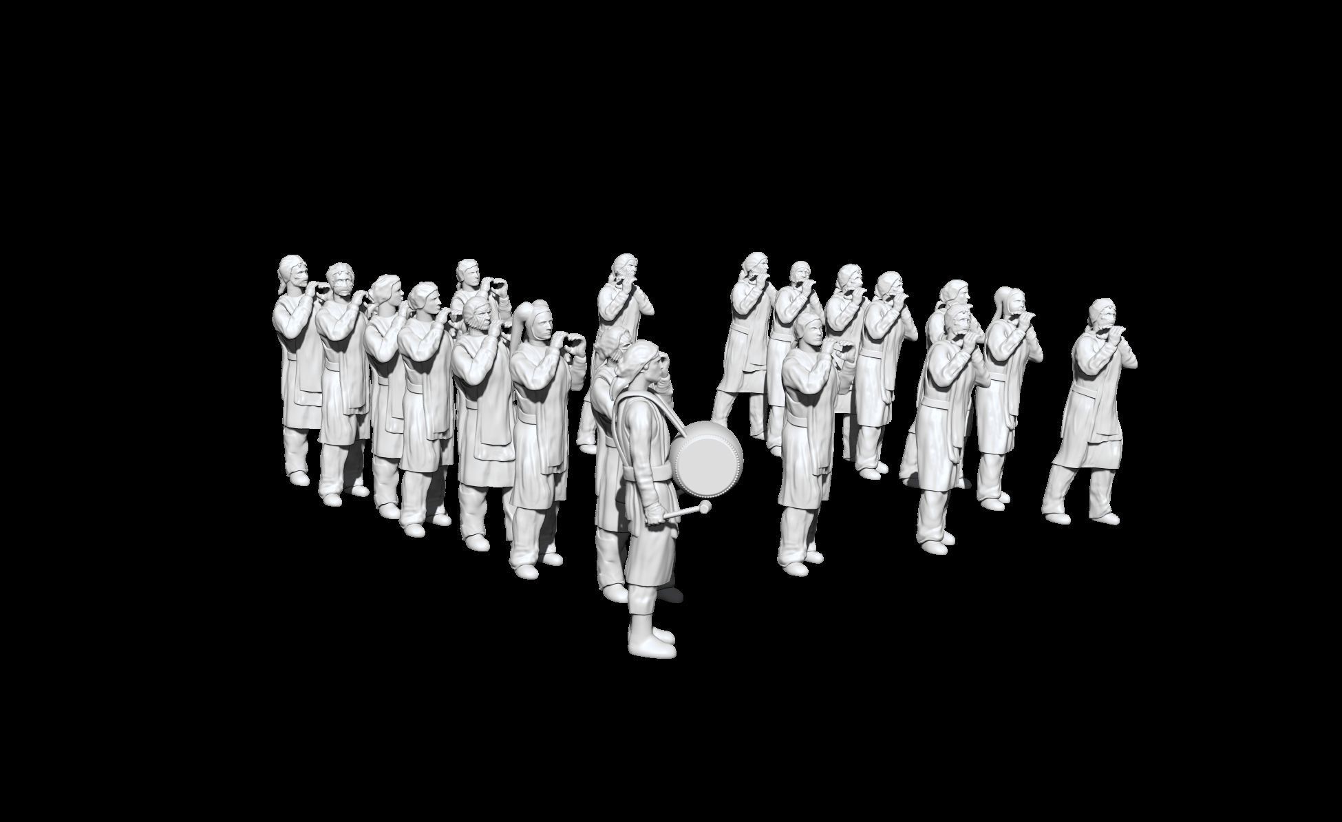 Hutt Twins Slave Carriers 3D print model_2