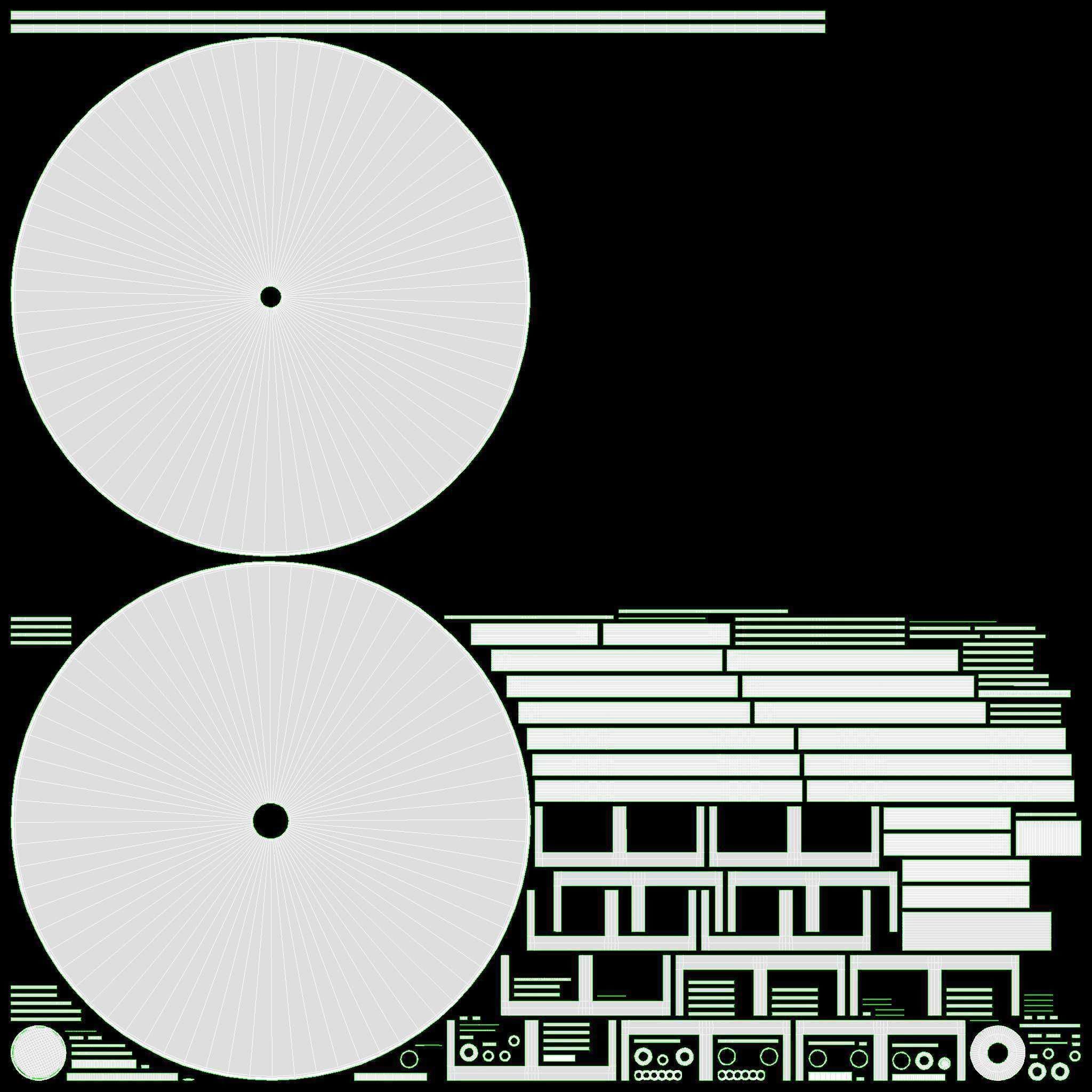 Merry-go-round carousel 05 3D model_9