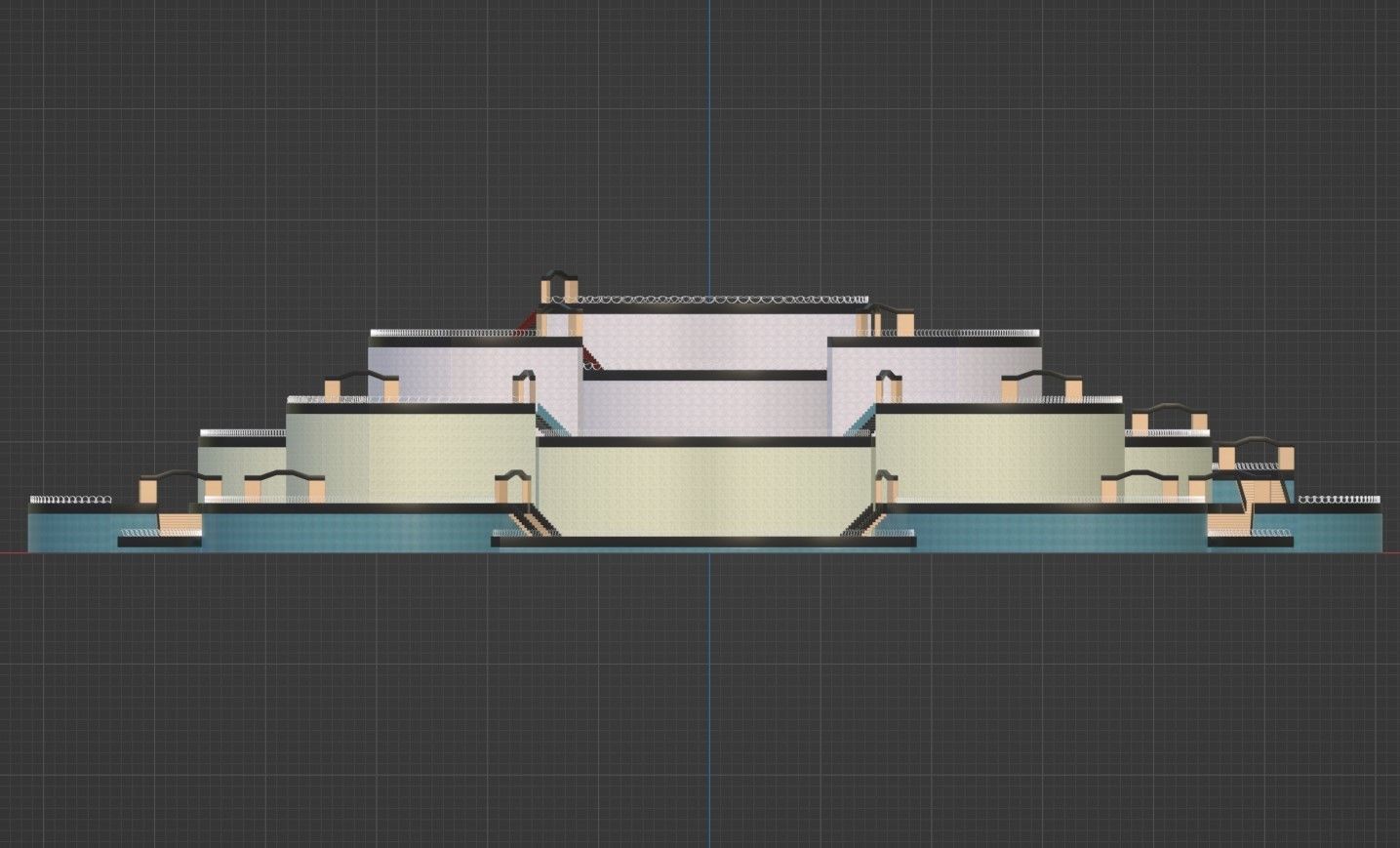 Game Level Low-poly 3D model_20