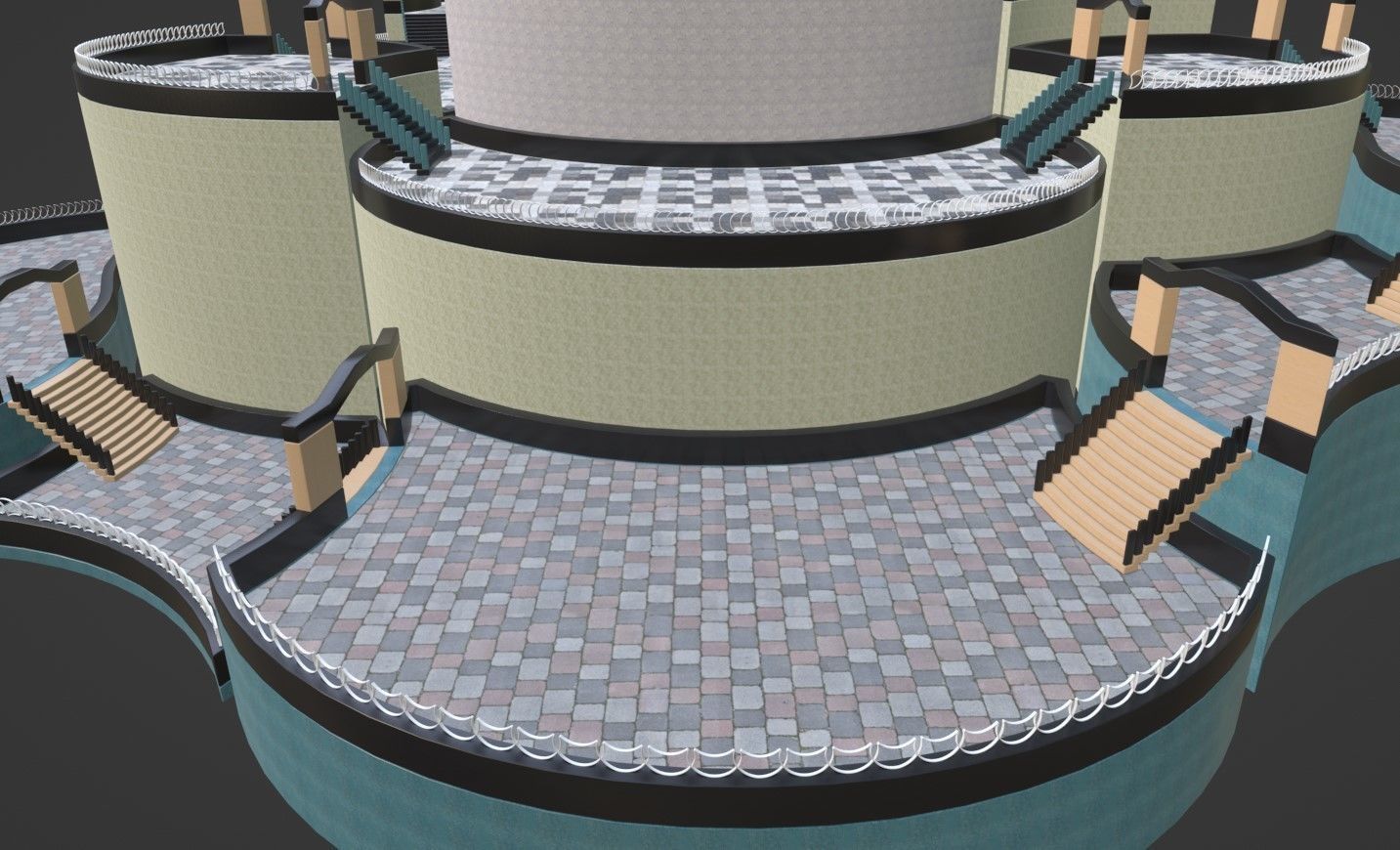 Game Level Low-poly 3D model_17