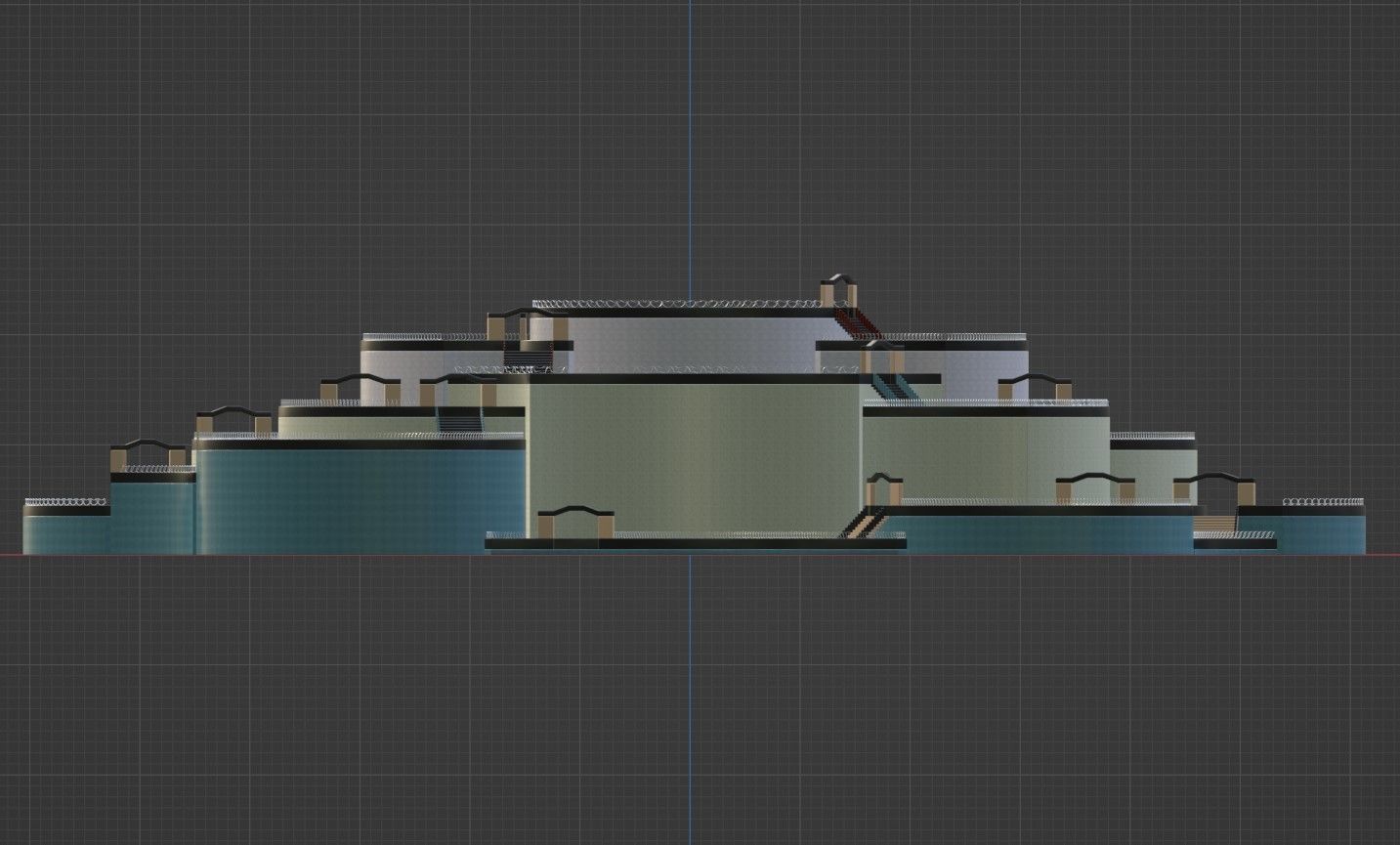 Game Level Low-poly 3D model_18