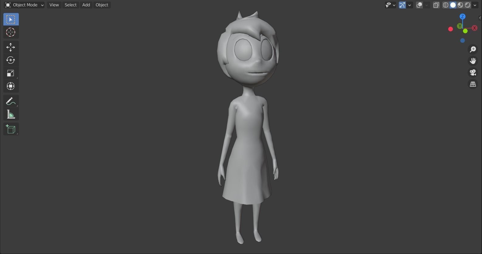 Inside Out - Joy rigged Low-poly 3D model_5