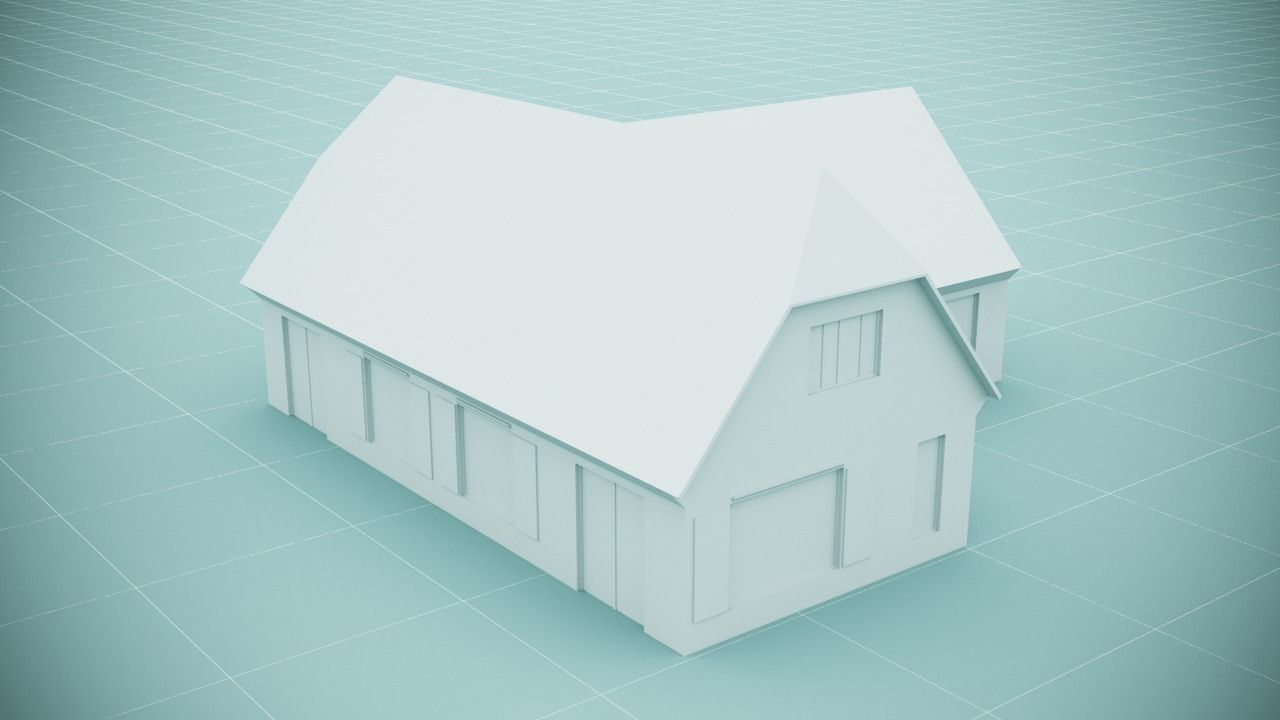 Village houses pack for 3d print 3D print model_11