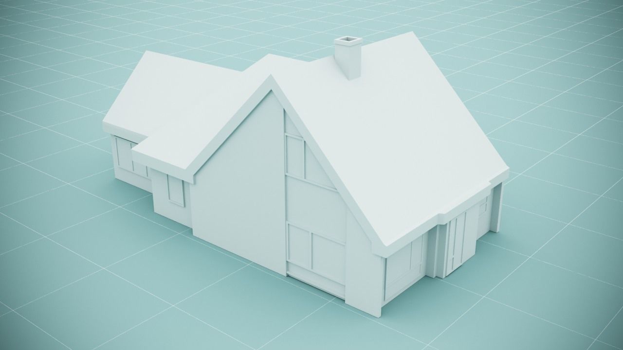 Village houses pack for 3d print 3D print model_14