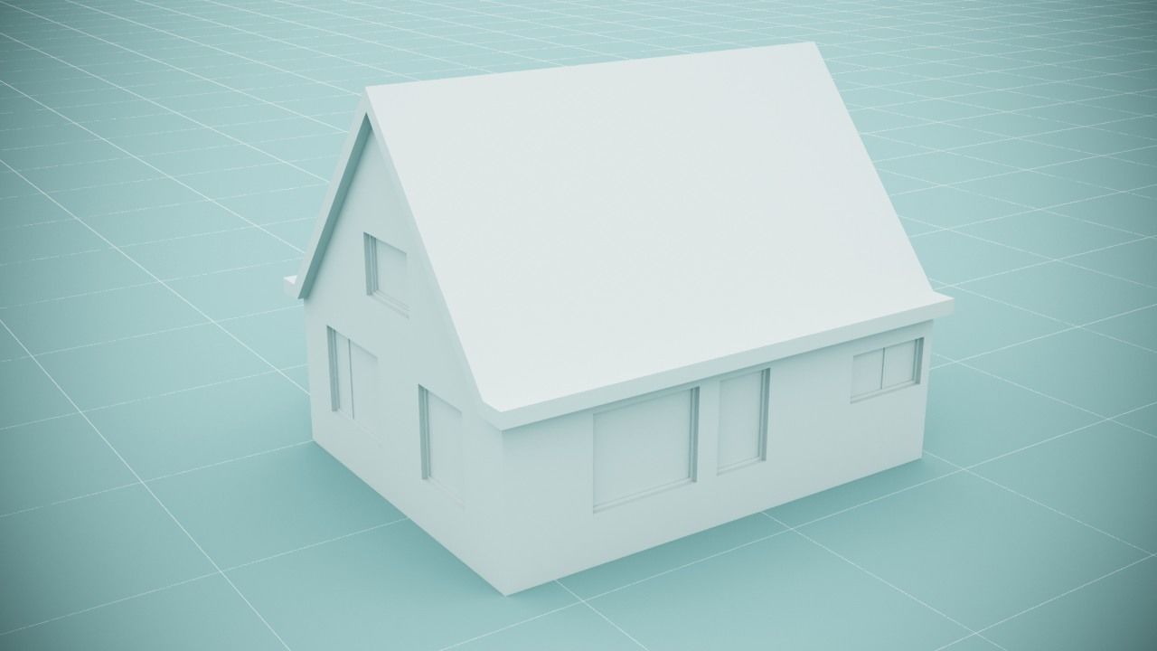 Village houses pack for 3d print 3D print model_9