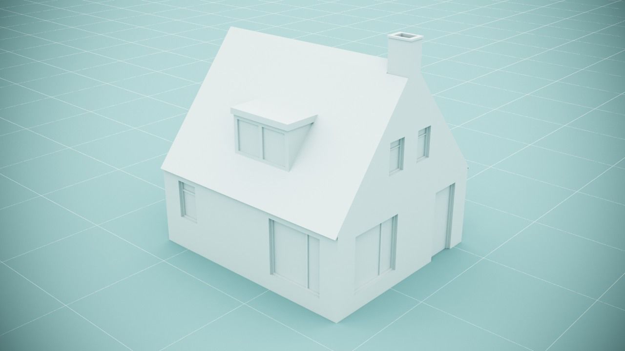 Village houses pack for 3d print 3D print model_20