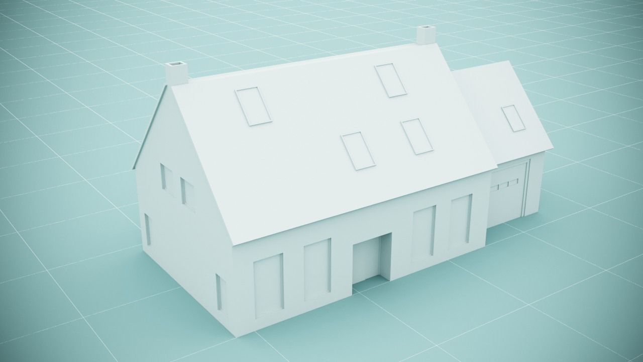 Village houses pack for 3d print 3D print model_18