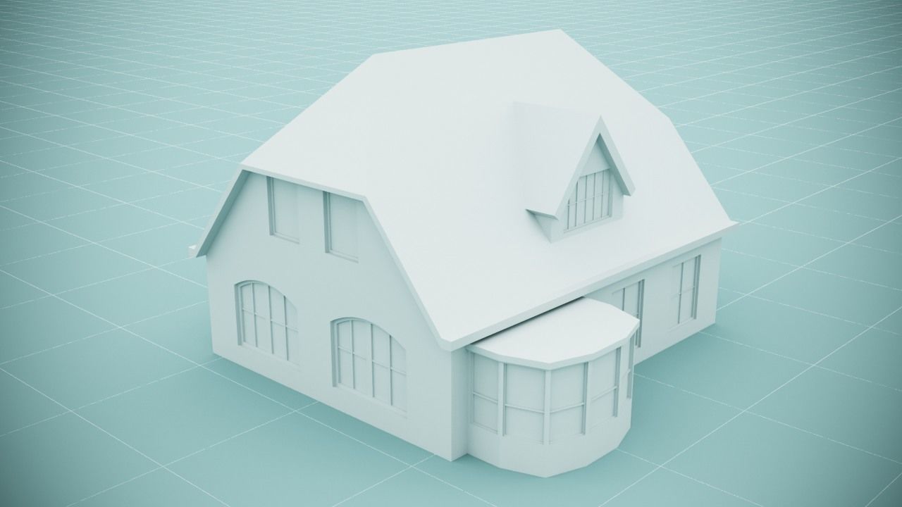 Village houses pack for 3d print 3D print model_13