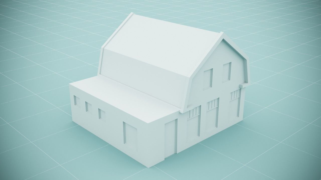 Village houses pack for 3d print 3D print model_6