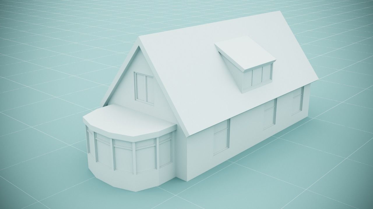 Village houses pack for 3d print 3D print model_12