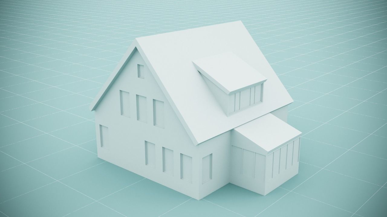 Village houses pack for 3d print 3D print model_4