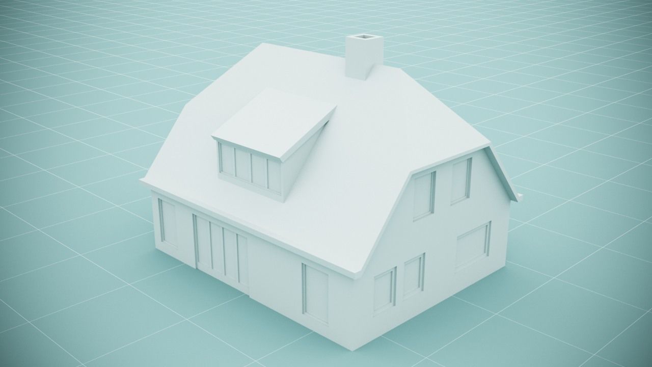 Village houses pack for 3d print 3D print model_3