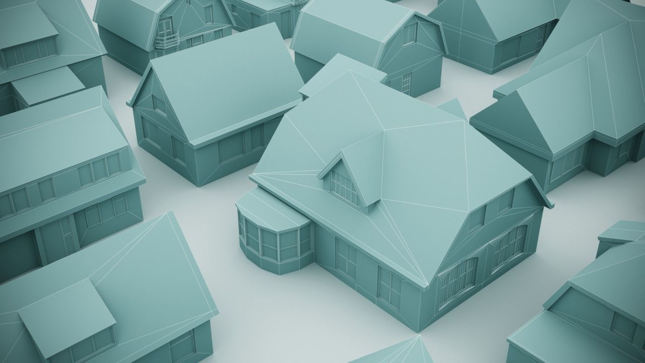 Village houses pack for 3d print 3D print model_24