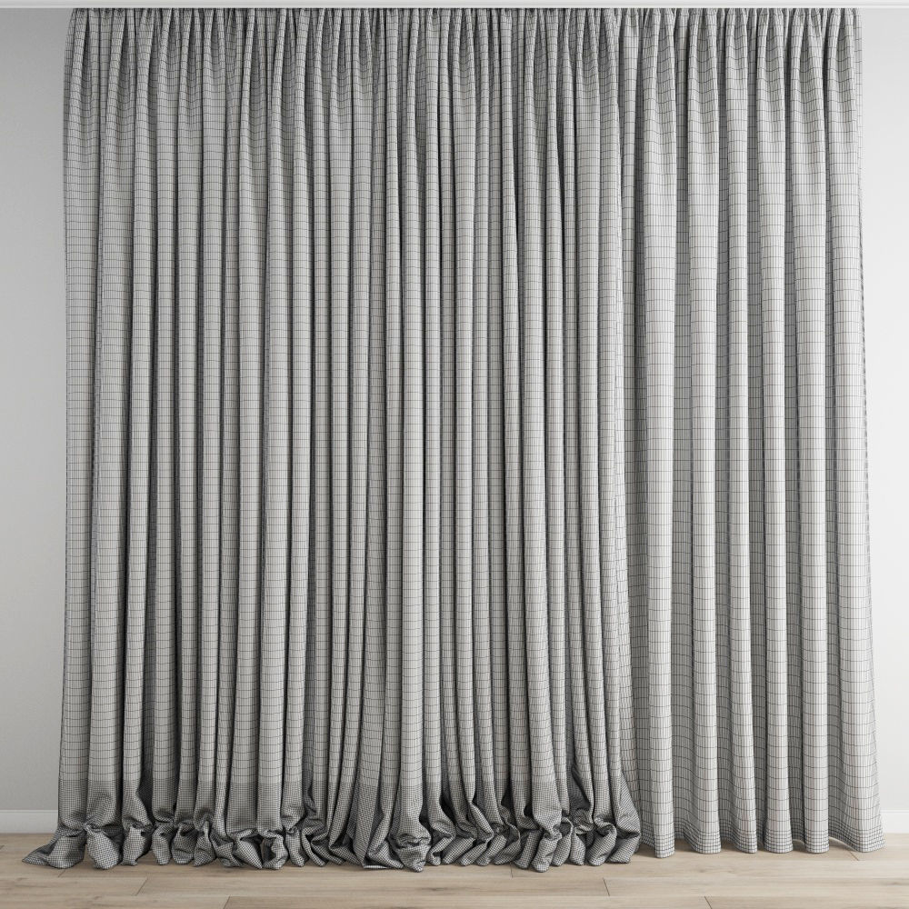 Curtain 242 3D model_5