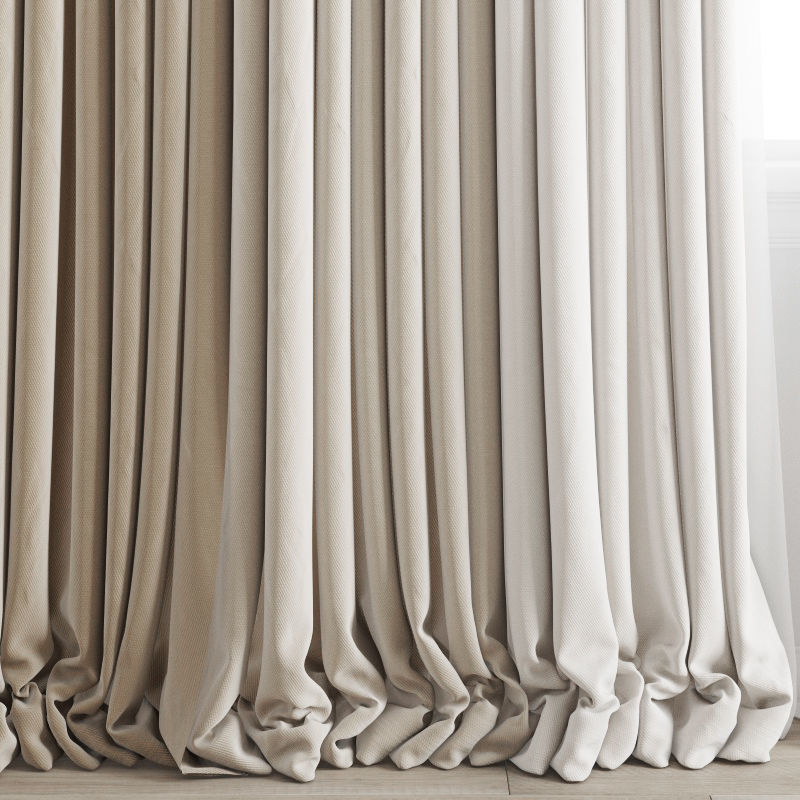 Curtain 242 3D model_3
