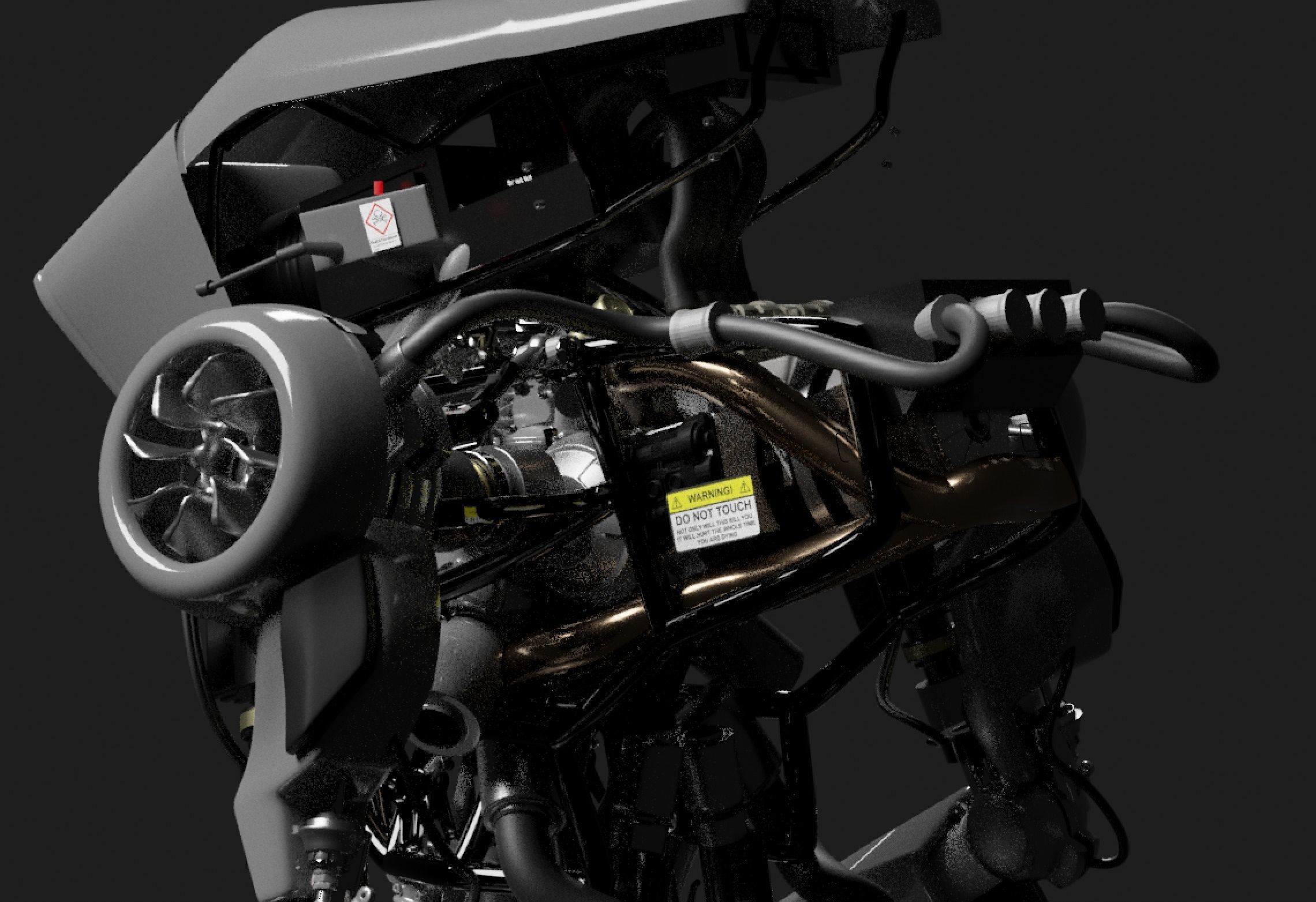 Scifi Robot 3D model_8