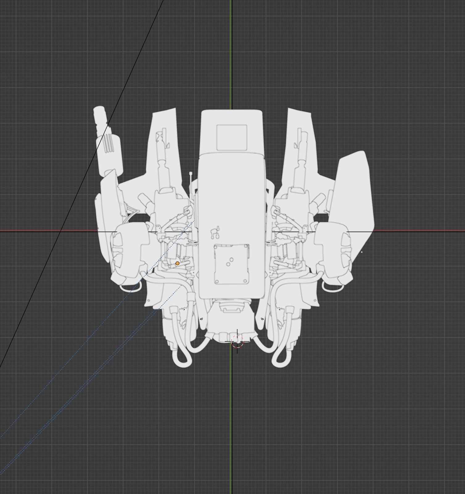 Scifi Robot 3D model_24