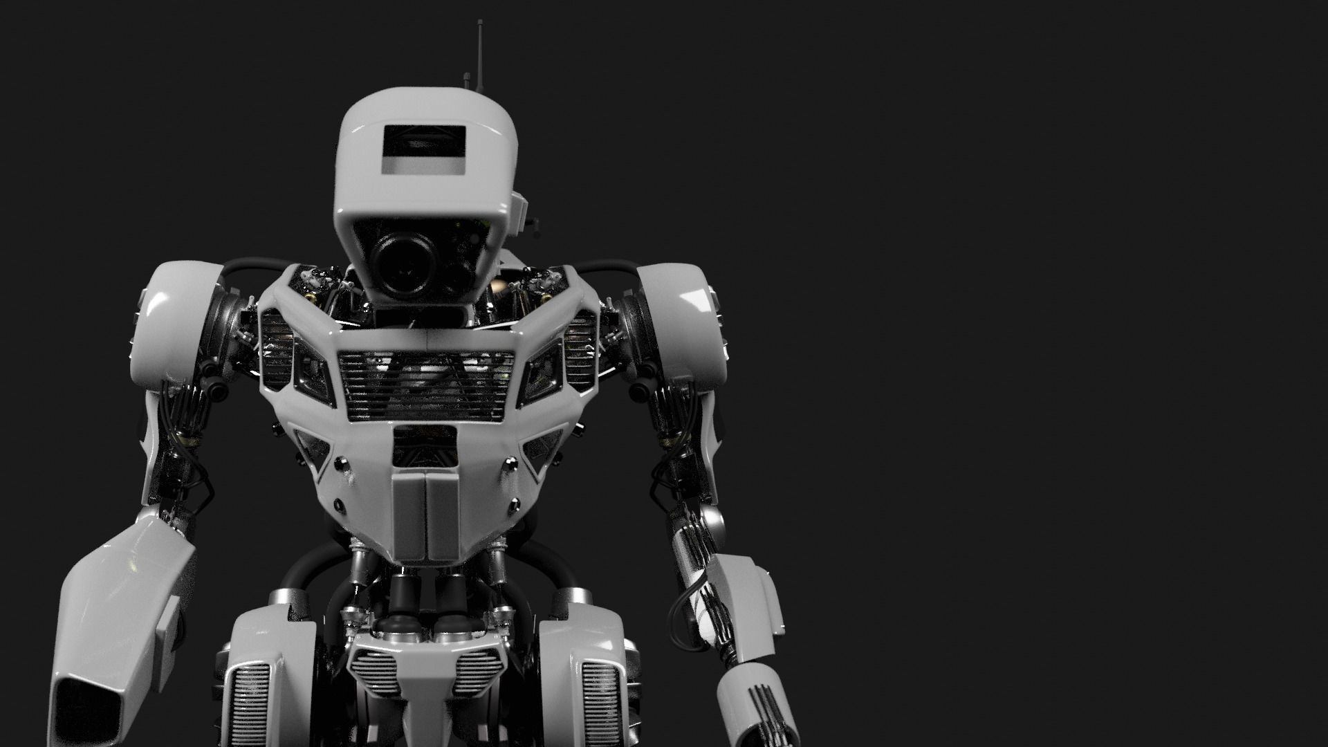 Scifi Robot 3D model_20
