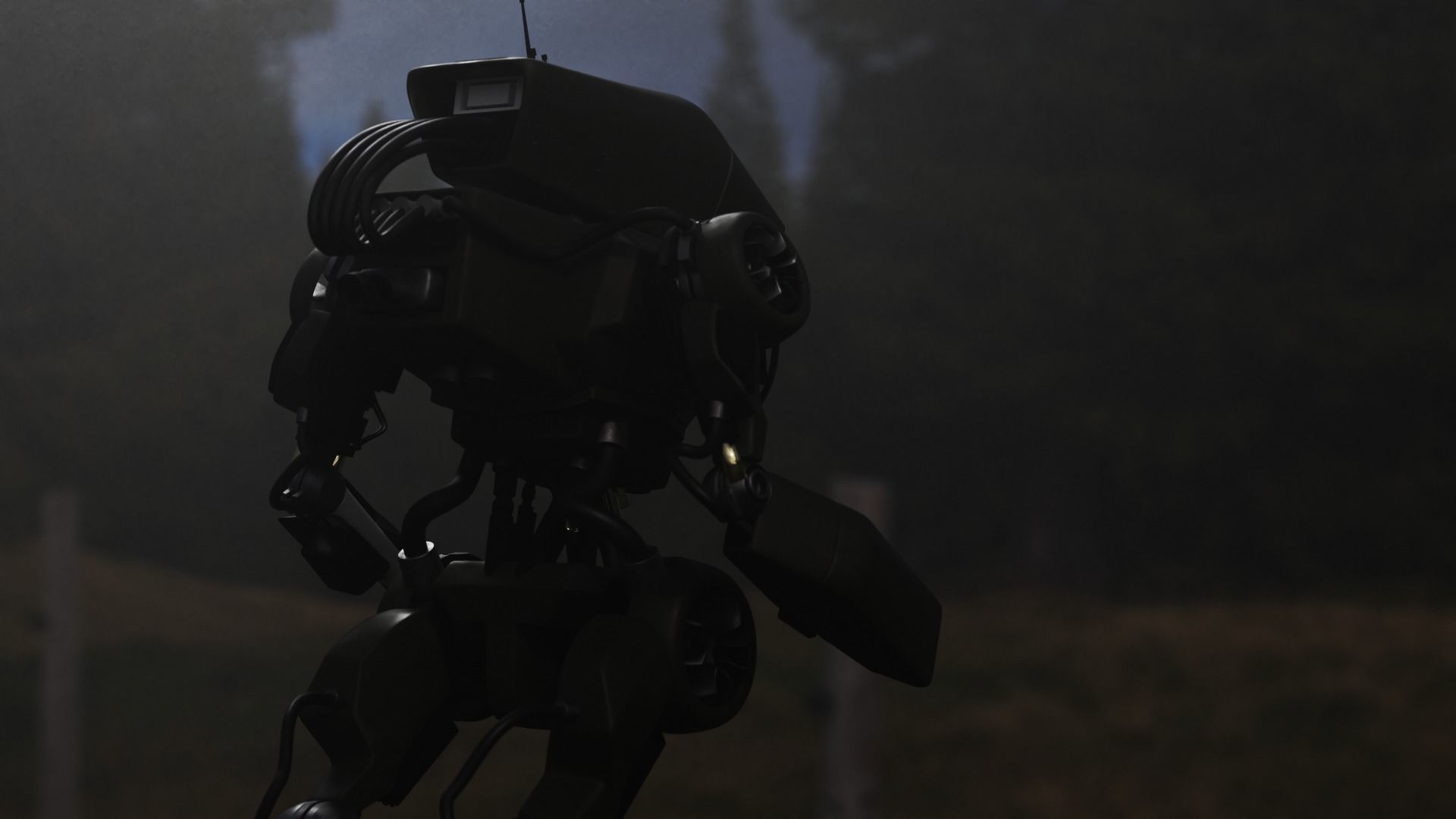 Scifi Robot 3D model_11