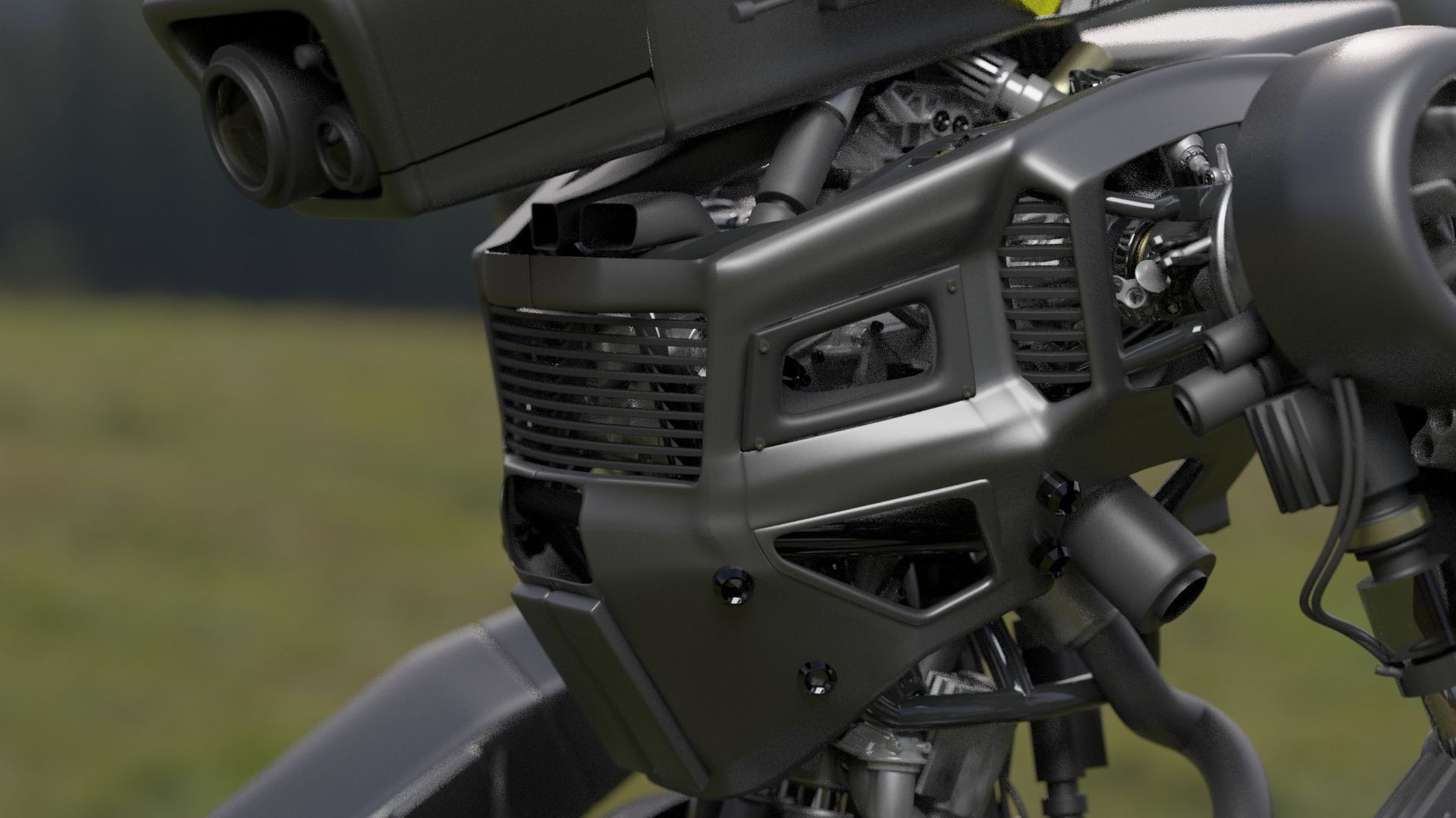 Scifi Robot 3D model_21