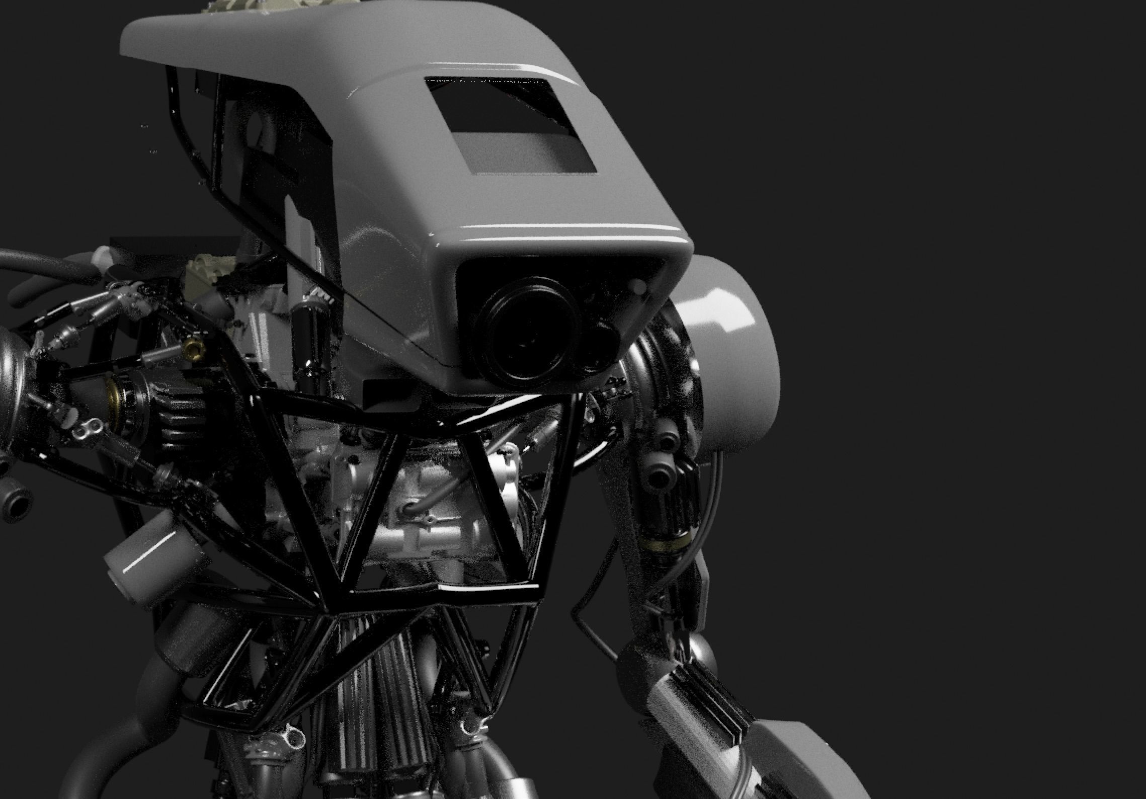 Scifi Robot 3D model_13