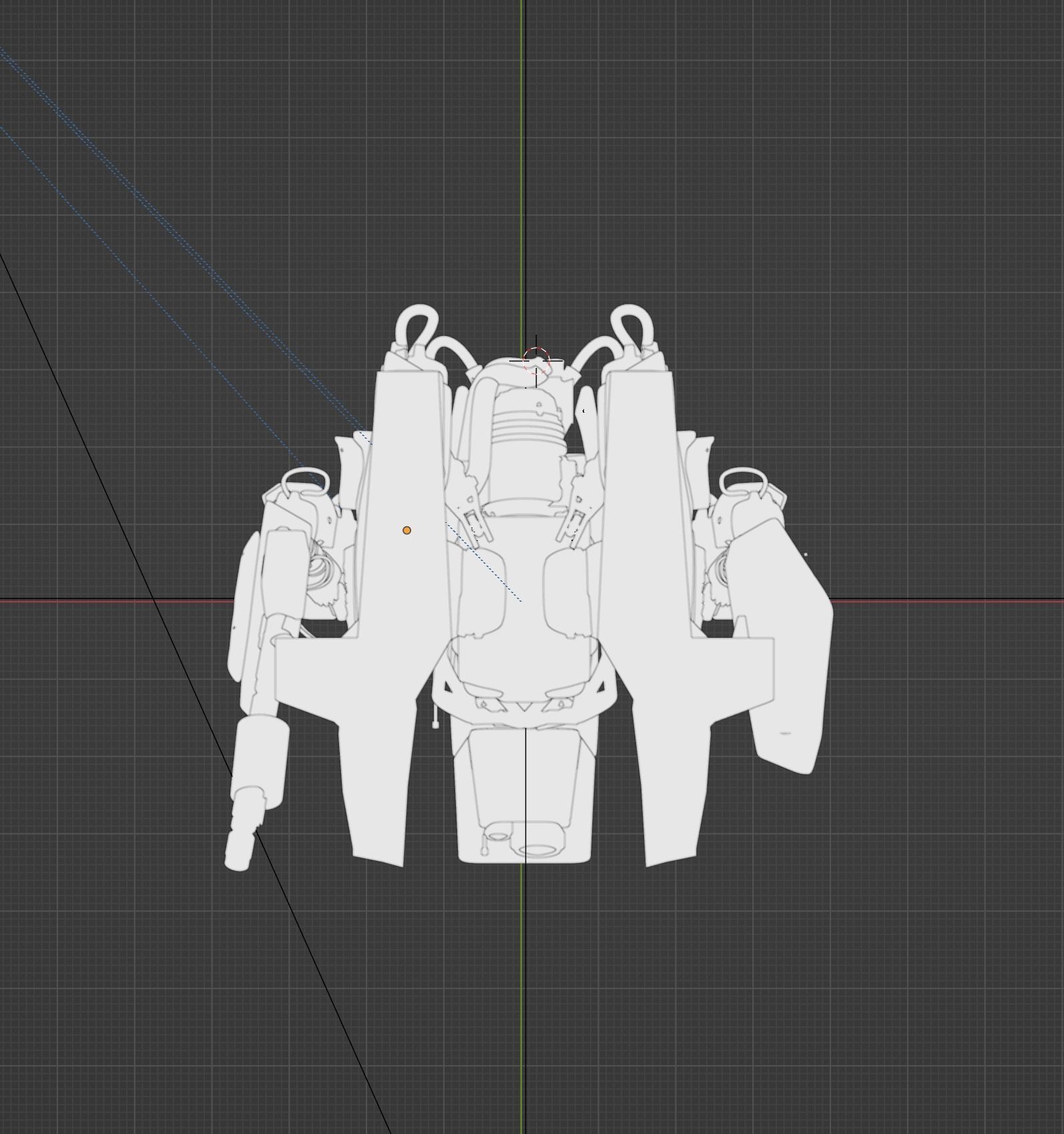 Scifi Robot 3D model_23