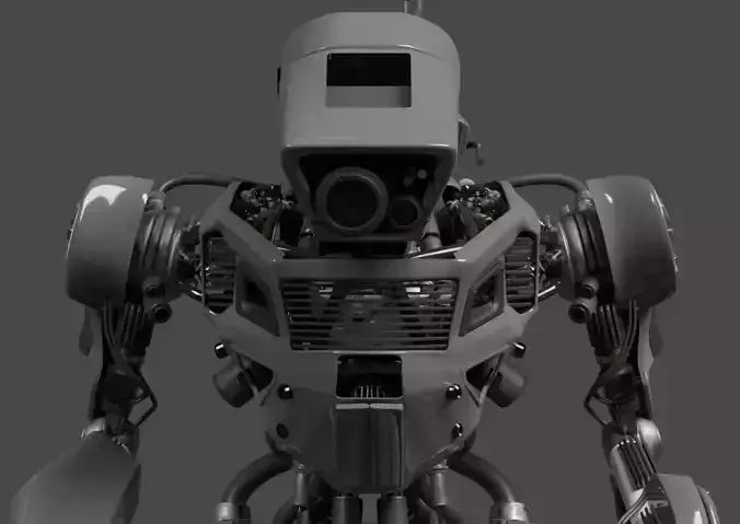 Scifi Robot 3D model Scifi Robot 3D model