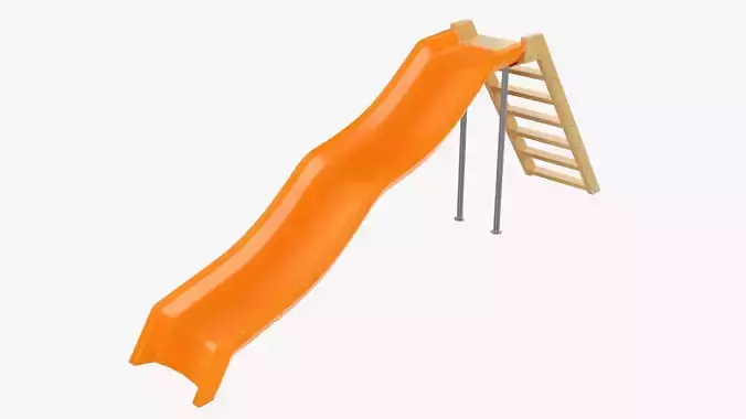 Playground outdoor slide