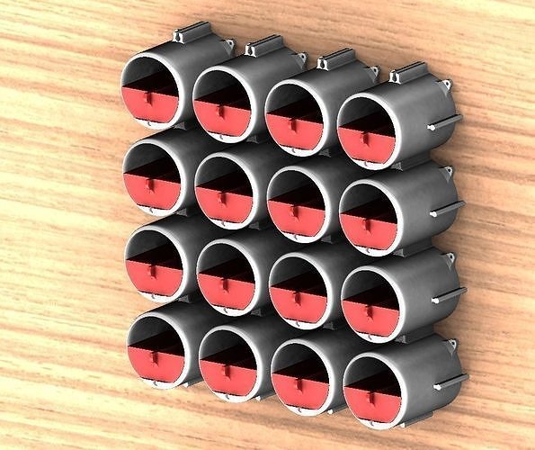 Modular Drawer Organizer System -  with Different Drawer Types 3D print model