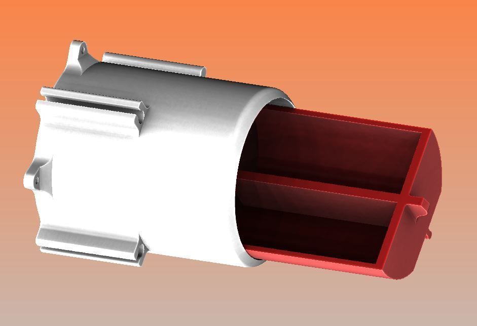 Modular Drawer Organizer System -  with Different Drawer Types 3D print model_3