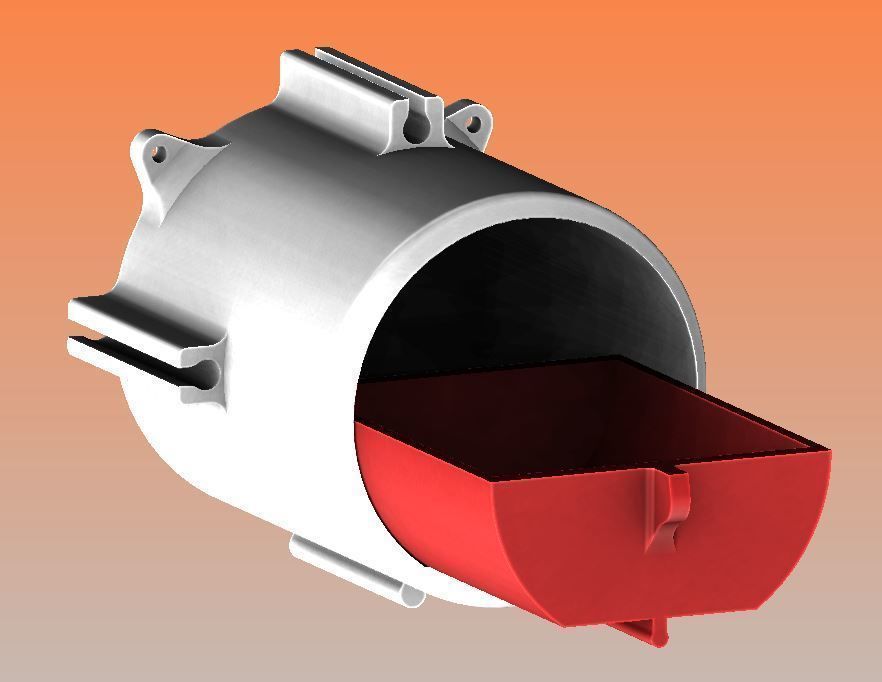 Modular Drawer Organizer System -  with Different Drawer Types 3D print model_2