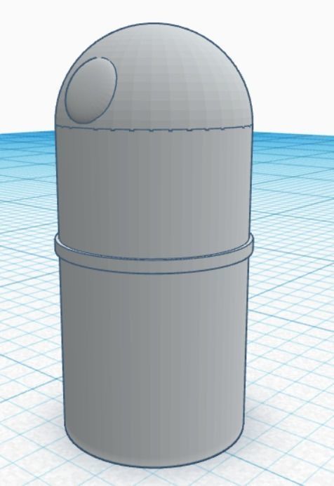 CVN-65 USS Enterprise Island Radar Set and Deck Satcom 3D print model_5