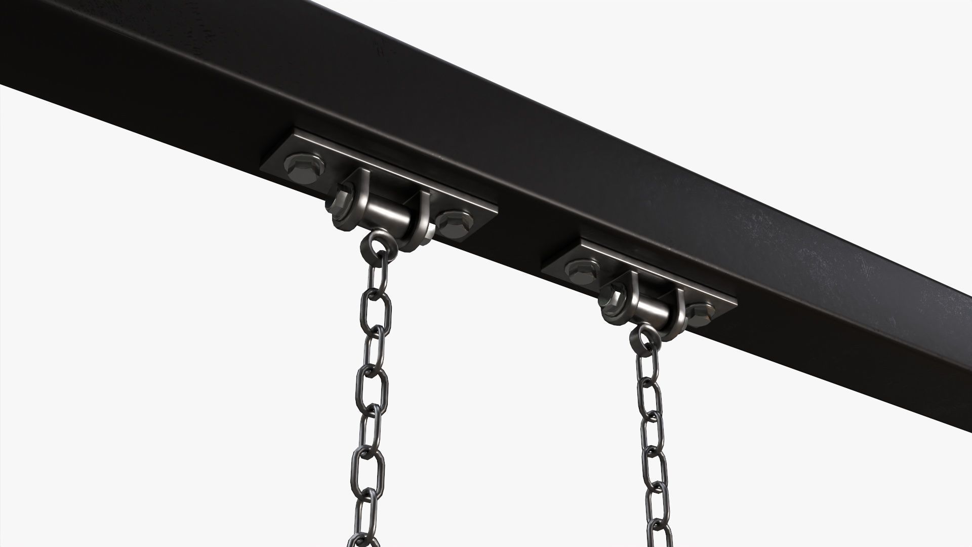 Playground outdoor swing set 02 3D model_3