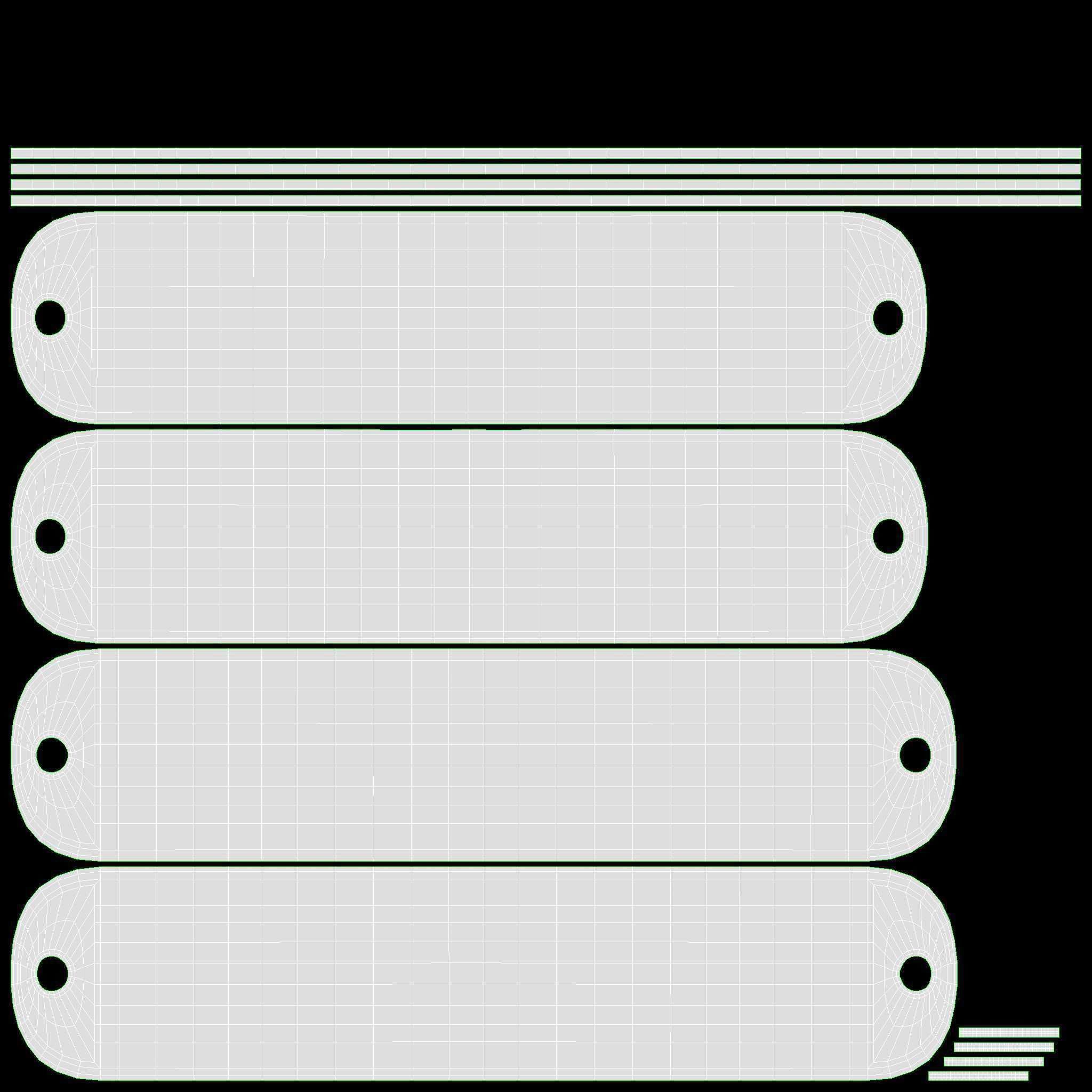 Playground outdoor swing set 02 3D model_17