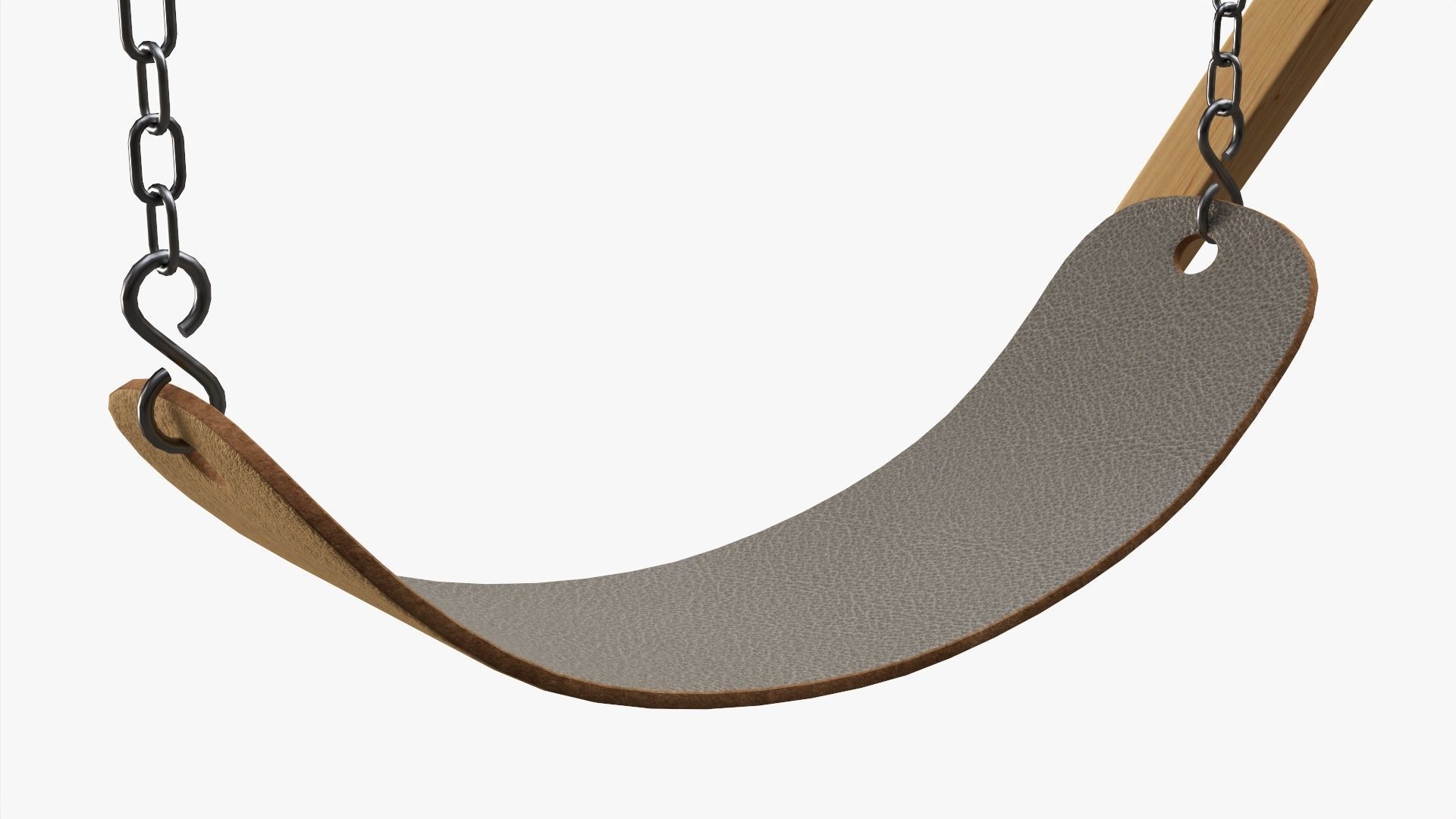 Playground outdoor swing set 02 3D model_4