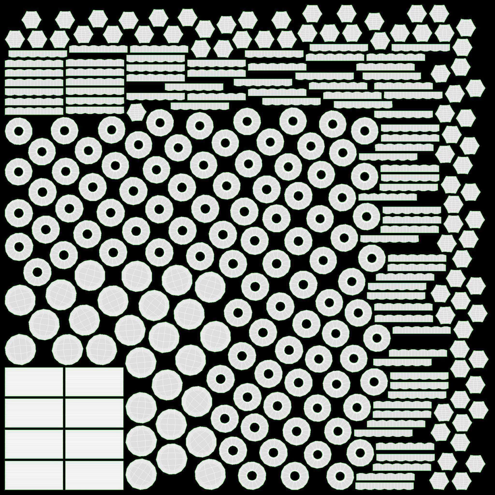 Playground outdoor swing set 02 3D model_14