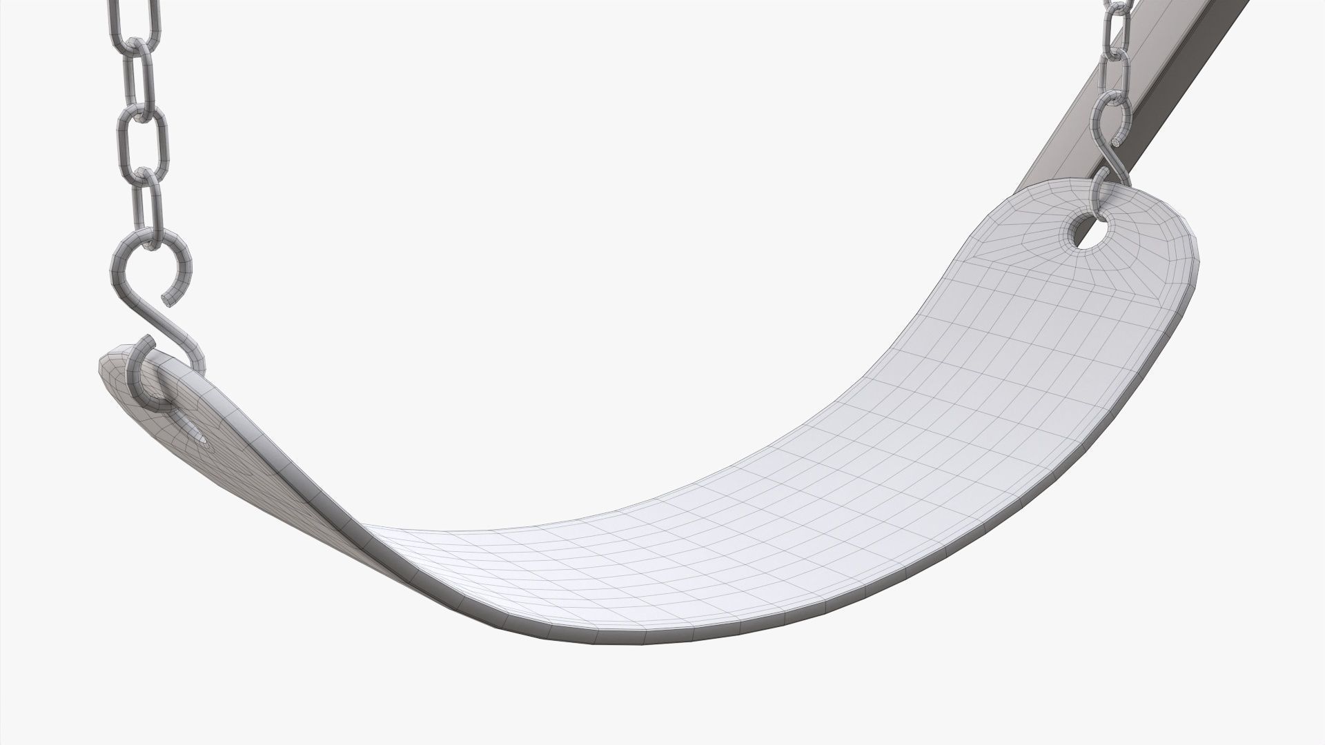 Playground outdoor swing set 02 3D model_11