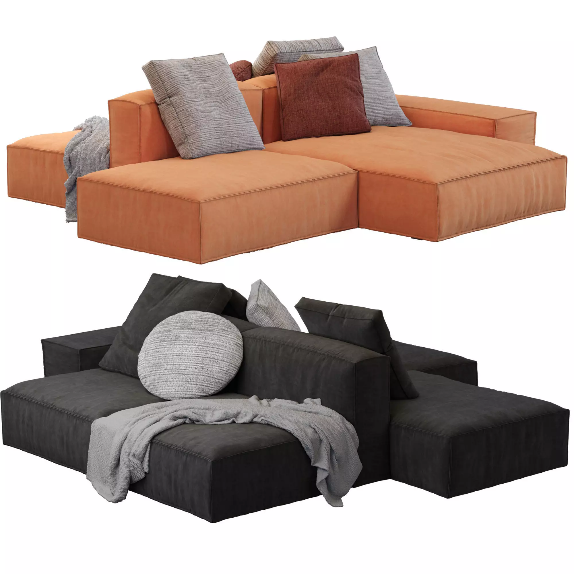 Sofa Boca Navi 3D model
