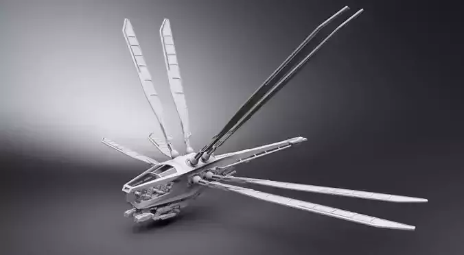 Ornithocopter Scale model 3D print model