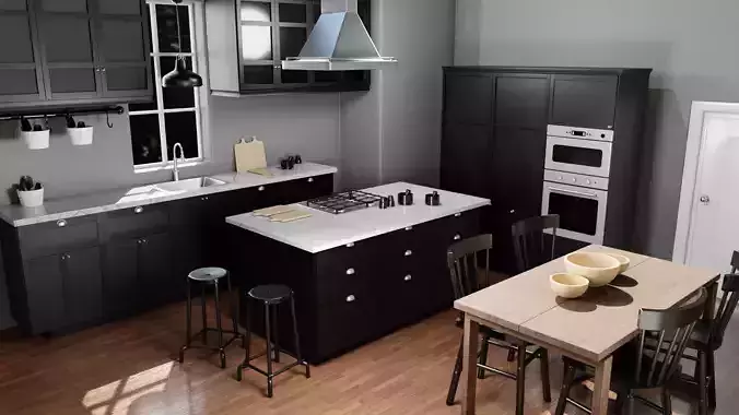 Complete Classic Style Kitchen 
